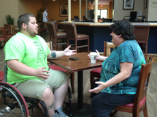 Timothy Leonard and Janine Brooks
