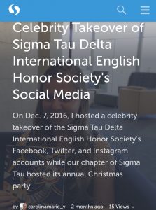 Sigma Takeover on Storify